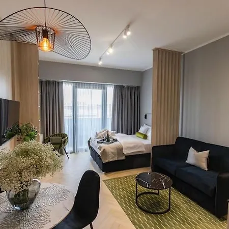In With Pool And Terrace Apartament Szczecin